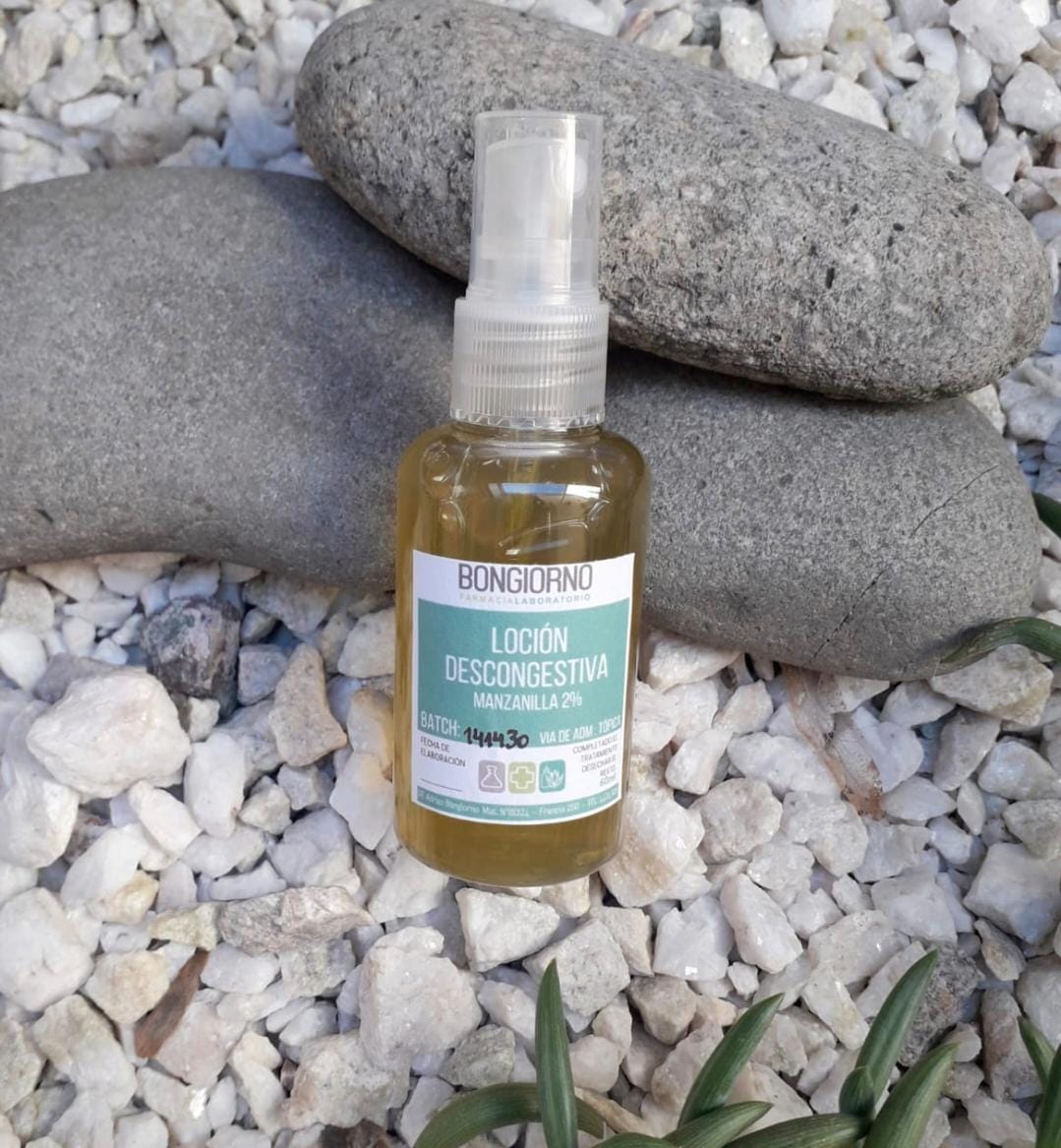 TONICO DESCONGESTIVO C / MANZANILLA HAMMAMELIS X 60 ML. (1472)